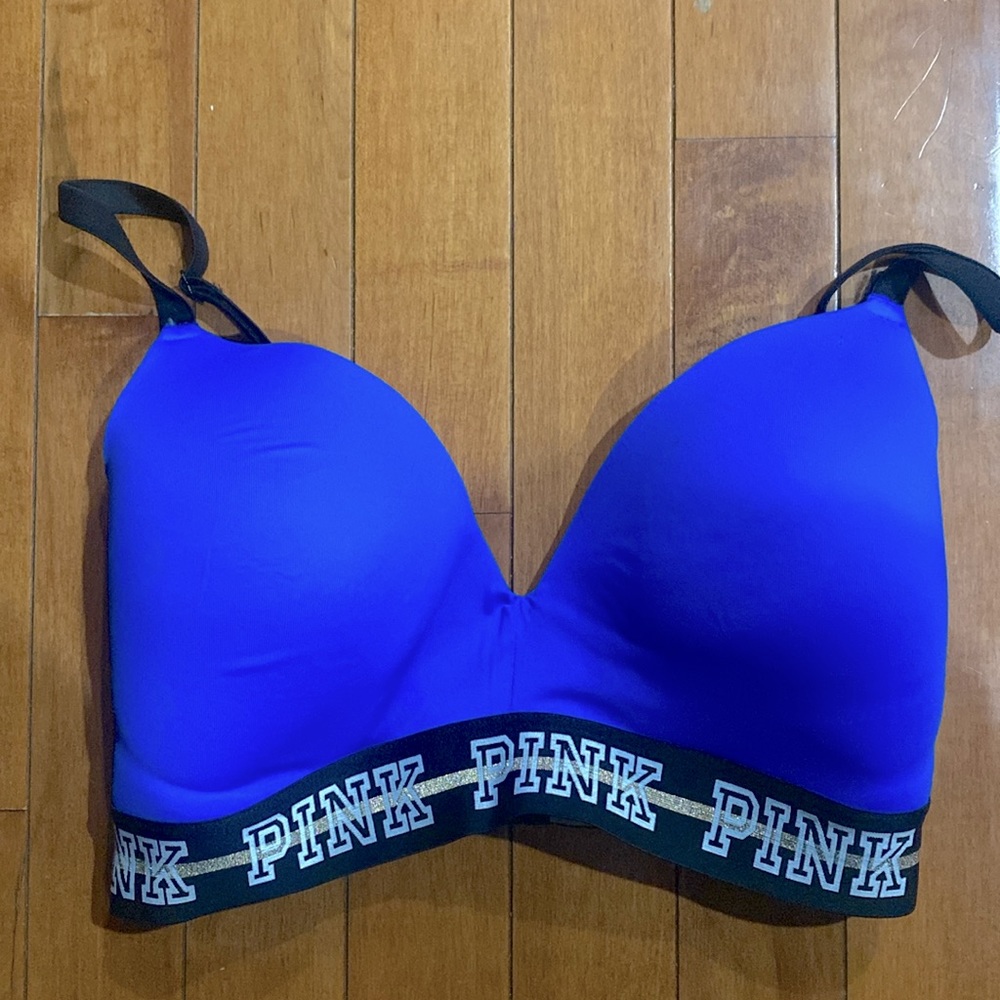 Pink wireless bra